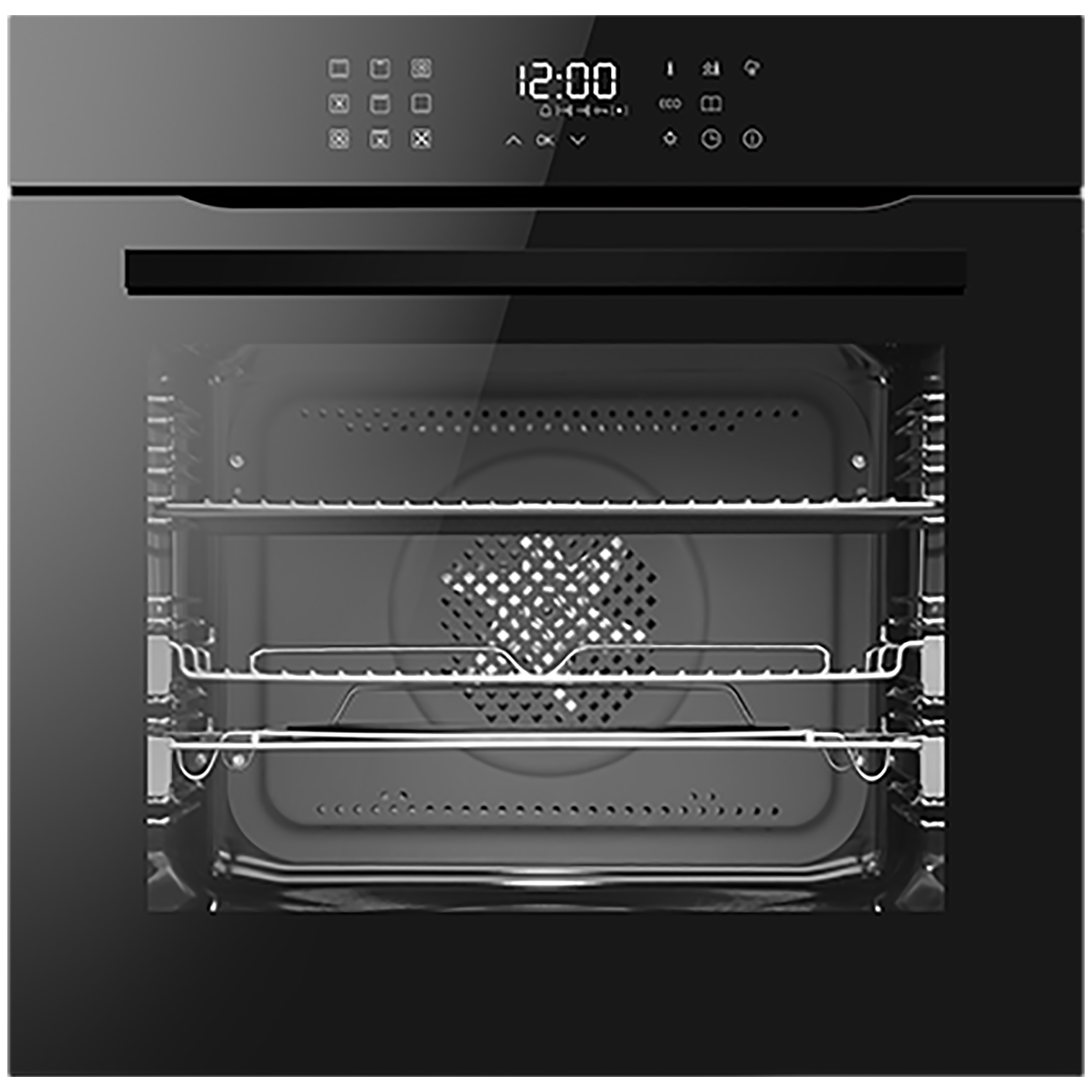 SL400BL - Thirteen function multifunction oven with steam clean