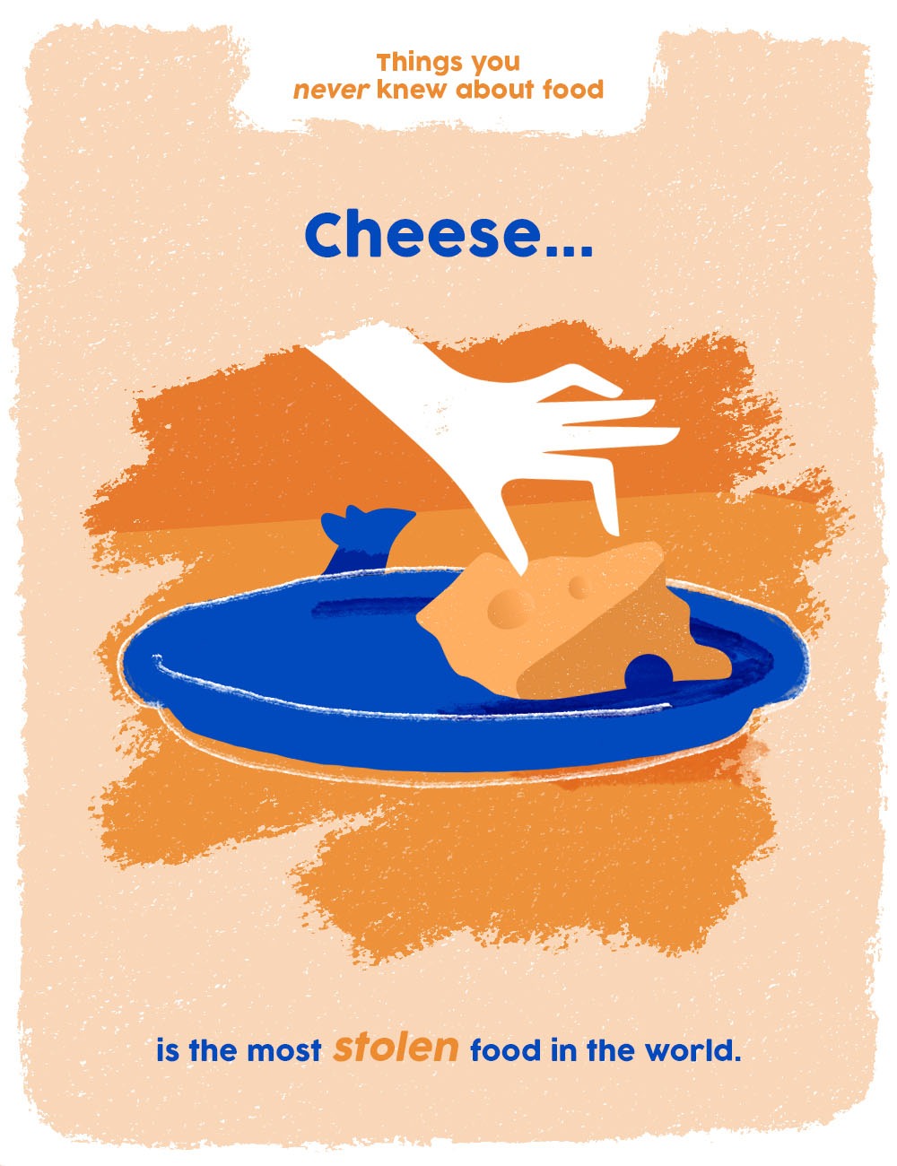 things you never knew about food graphics - cheese facts