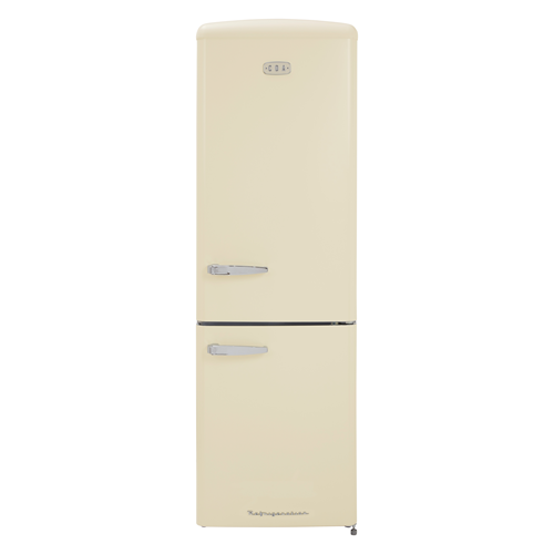 FLORENCE-BARLEY - Retro 60cm freestanding frost free 60/40 fridge freezer
