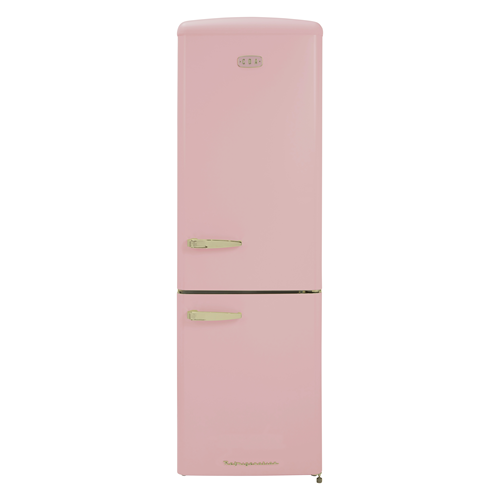 FLORENCE-TEAROSE - Retro 60cm freestanding 60/40 fridge freezer