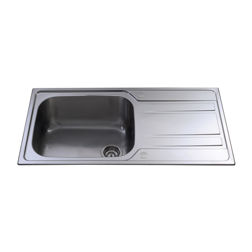KA71SS - Stainless steel large single bowl sink