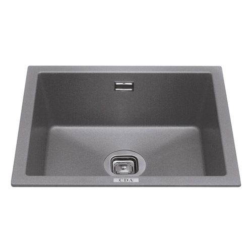 KMG24GR - Composite undermount/inset single bowl sink