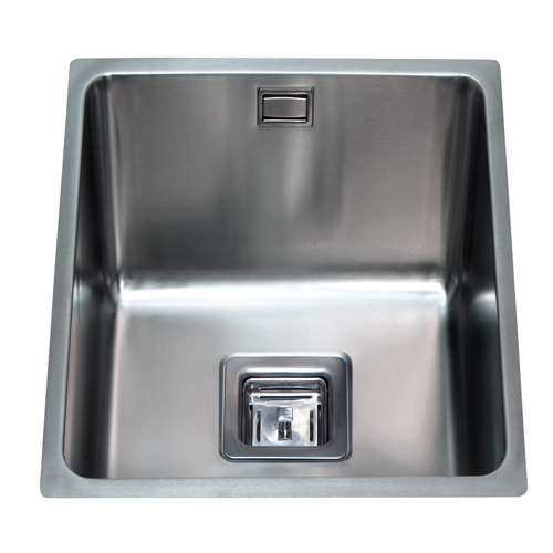 KSC22SS - Stainless steel undermount three quarter bowl sink