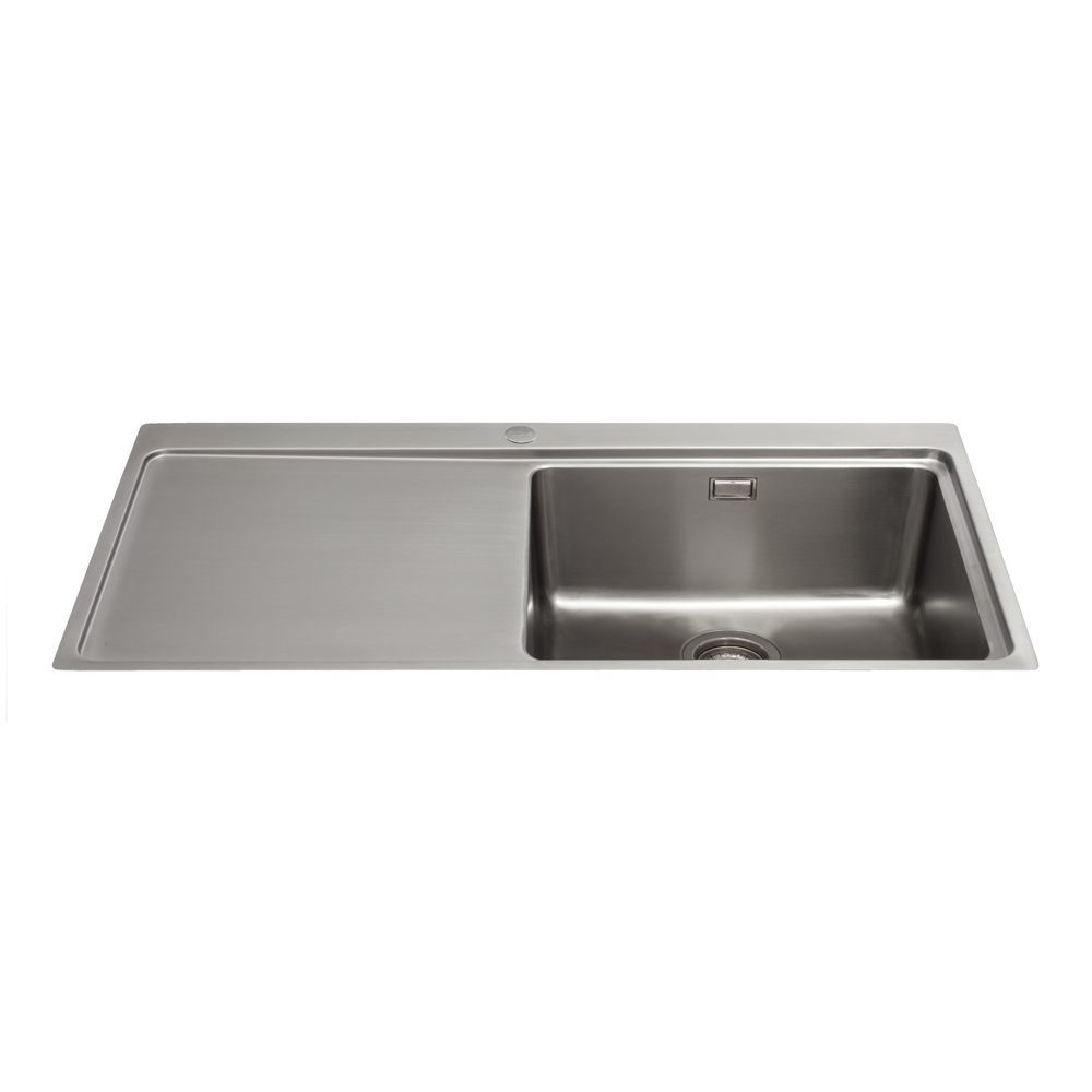 Kvf21lss Single Bowl Flush Fit Sink With Left Hand Drainer