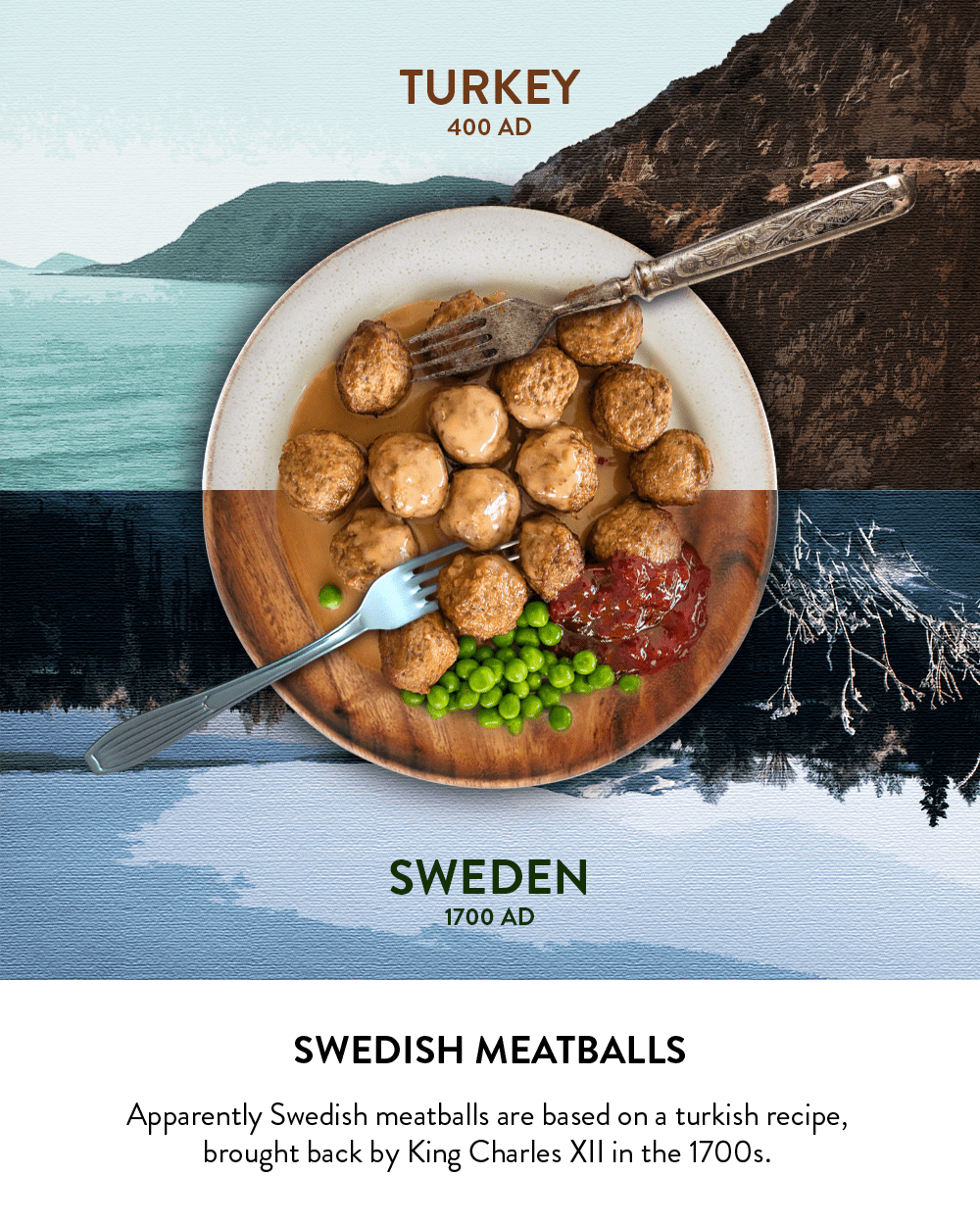 Surprising Food Origins - Swedish Meatballs - CDA Appliances